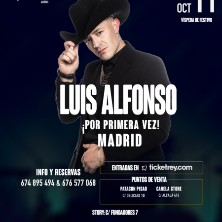 Ticket General - Luis Alfonso - Madrid