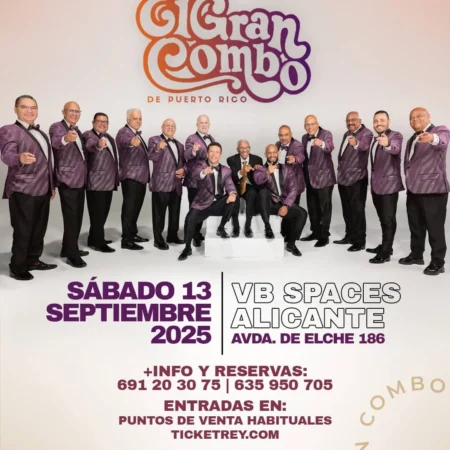 Palco ORO - El Gran Combo - Alicante